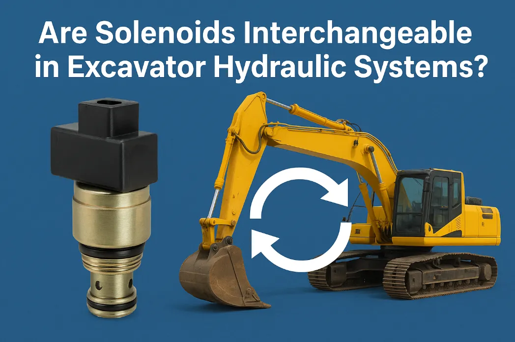 Are Solenoids Interchangeable in Excavator Hydraulic Systems